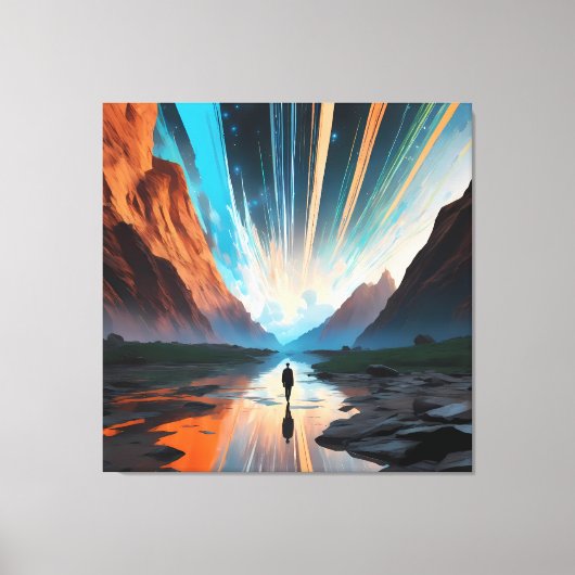 Toile Horizon infini (Recto)