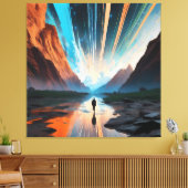 Toile Horizon infini (Insitu(Salon))