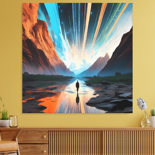 Toile Horizon infini (Insitu(Salon))