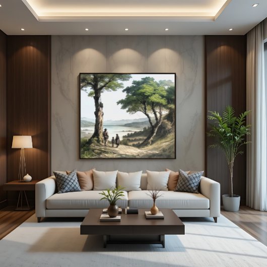 Toile Horizon Partagé
