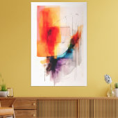 Toile Horizons brûlants (Insitu(Salon))