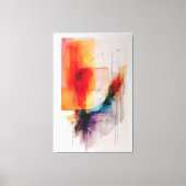 Toile Horizons brûlants (Recto)