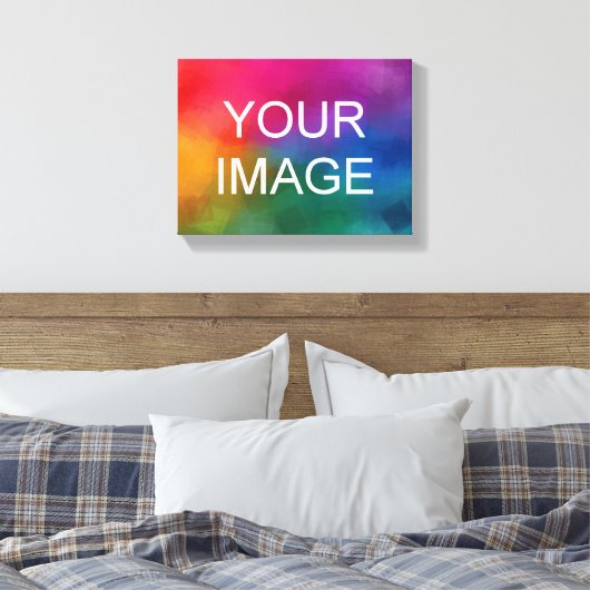 Toile Horizontal Upload Your Photo Picture Image Logo (Insitu(Chambre))