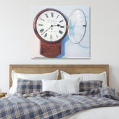 Toile Horloge à cadran, Londres, 1850 (Insitu(Chambre))