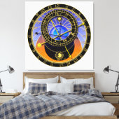 Toile Horloge astronomique (Insitu(Chambre))