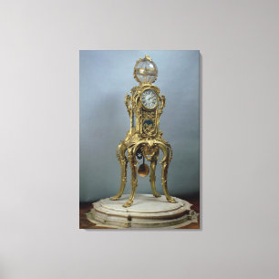 Toile Horloge astronomique de Passament faite par