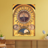 Toile Horloge astronomique faite pour le Grand Dauphin (Insitu(Salon))