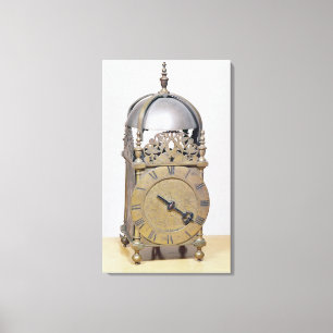 Toile Horloge de lanterne