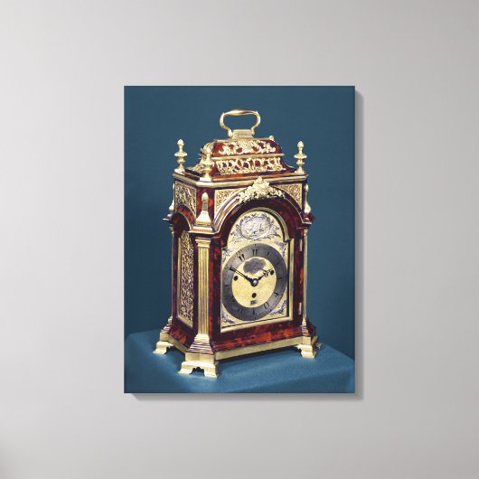 Toile Horloge du tableau, c.1750 (Recto)