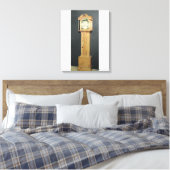 Toile Horloge longue coque, avec peinture émaillée (Insitu(Chambre))