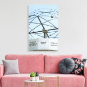 Toile Horloge universelle (Insitu(Salon))