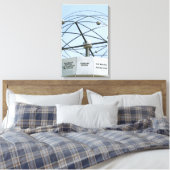 Toile Horloge universelle (Insitu(Chambre))