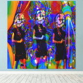 Toile Horlogerie (Insitu (Plancher de Bois))