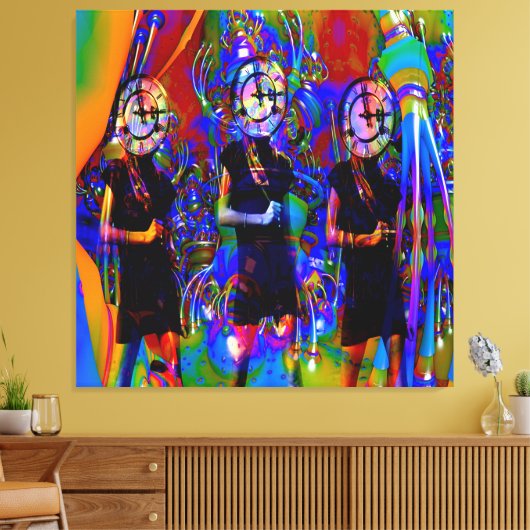 Toile Horlogerie (Insitu(Salon))