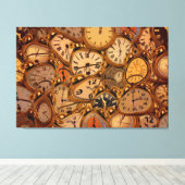 Toile Horloges (Insitu (Plancher de Bois))