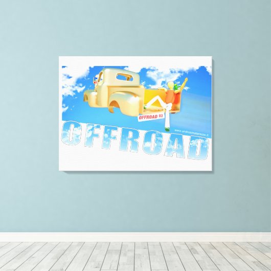 Toile Hors route - 03 (Insitu (Plancher de Bois))