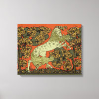 Horse Arts médiévaux Artisanat Art Nouveau