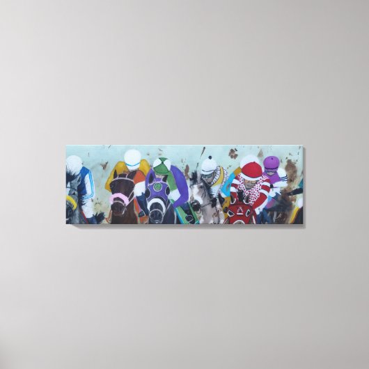 Toile Horse Racing (Recto)