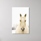 Toile Horse with snow on head (Recto)