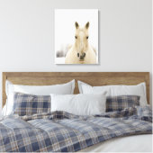 Toile Horse with snow on head (Insitu(Chambre))