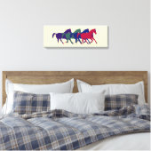 Toile horses to decor walls (Insitu(Chambre))