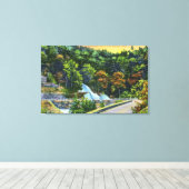 Toile Horseshoe Courbe Vue des chutes Bastion (Insitu (Plancher de Bois))