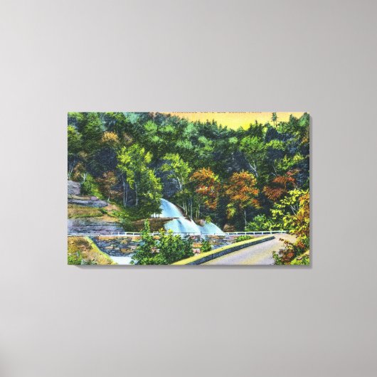 Toile Horseshoe Courbe Vue des chutes Bastion (Recto)