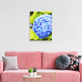 Toile Hortensia bleu (Insitu(Salon))