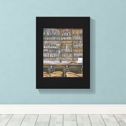 Toile Hot, but not moving (Insitu (Plancher de Bois))