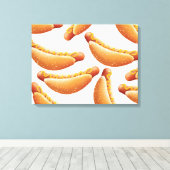 Toile Hot Dog Tout Américain. (Insitu (Plancher de Bois))