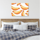 Toile Hot Dog Tout Américain. (Insitu(Chambre))