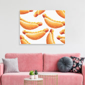 Toile Hot Dog Tout Américain. (Insitu(Salon))