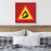 Toile Hot pepper danger (Insitu(Chambre))