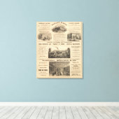 Toile Hôtel à Tremont House, Boston, Nahant House (Insitu (Plancher de Bois))