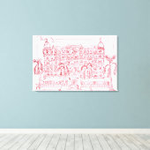 Toile Hôtel Carlton, Cannes, France (Insitu (Plancher de Bois))