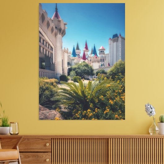 Toile Hôtel Château Extérieur (Insitu(Salon))