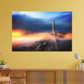 Toile Hôtel de luxe Wall Art Lighthouse Sunset (Insitu(Salon))