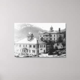 Toile Hôtel de ville et palais de justice à Juneau