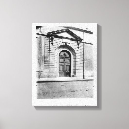 Toile Hôtel du Grand Veneur à Paris 60 rue de (Recto)