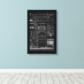 Toile Hôtel Gladstone n°3 avec bordure (Insitu (Plancher de Bois))