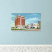 Toile Hôtel Statler et NY State Office Bldg (Insitu (Plancher de Bois))