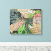 Toile House and Reeds, c.1921-24 (Insitu (Plancher de Bois))