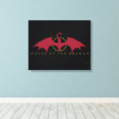 Toile HOUSE of the Dragon | Dragon Graphic (Insitu (Plancher de Bois))