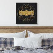 Toile HOUSE of the Dragon | Seven Kingdoms Crown Graphic (Insitu(Chambre))