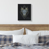 Toile HOUSE of the Dragon | Skull Diamond Crest (Insitu(Chambre))