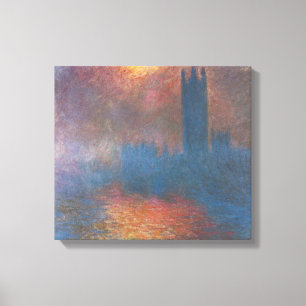 Toile Houses of Parliament, Londres par Claude Monet