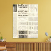 Toile Houston et Texas Central Railway via Texas 2 (Insitu(Salon))