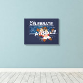 Toile How to Celebrate a Goal With TAZ™ (Insitu (Plancher de Bois))