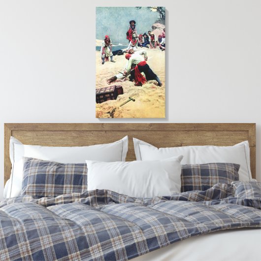 Toile Howard Pyle qui sera capitaine (Insitu(Chambre))