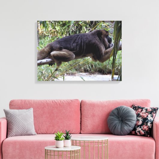 Toile Howler Monkey Hangout (Insitu(Salon))